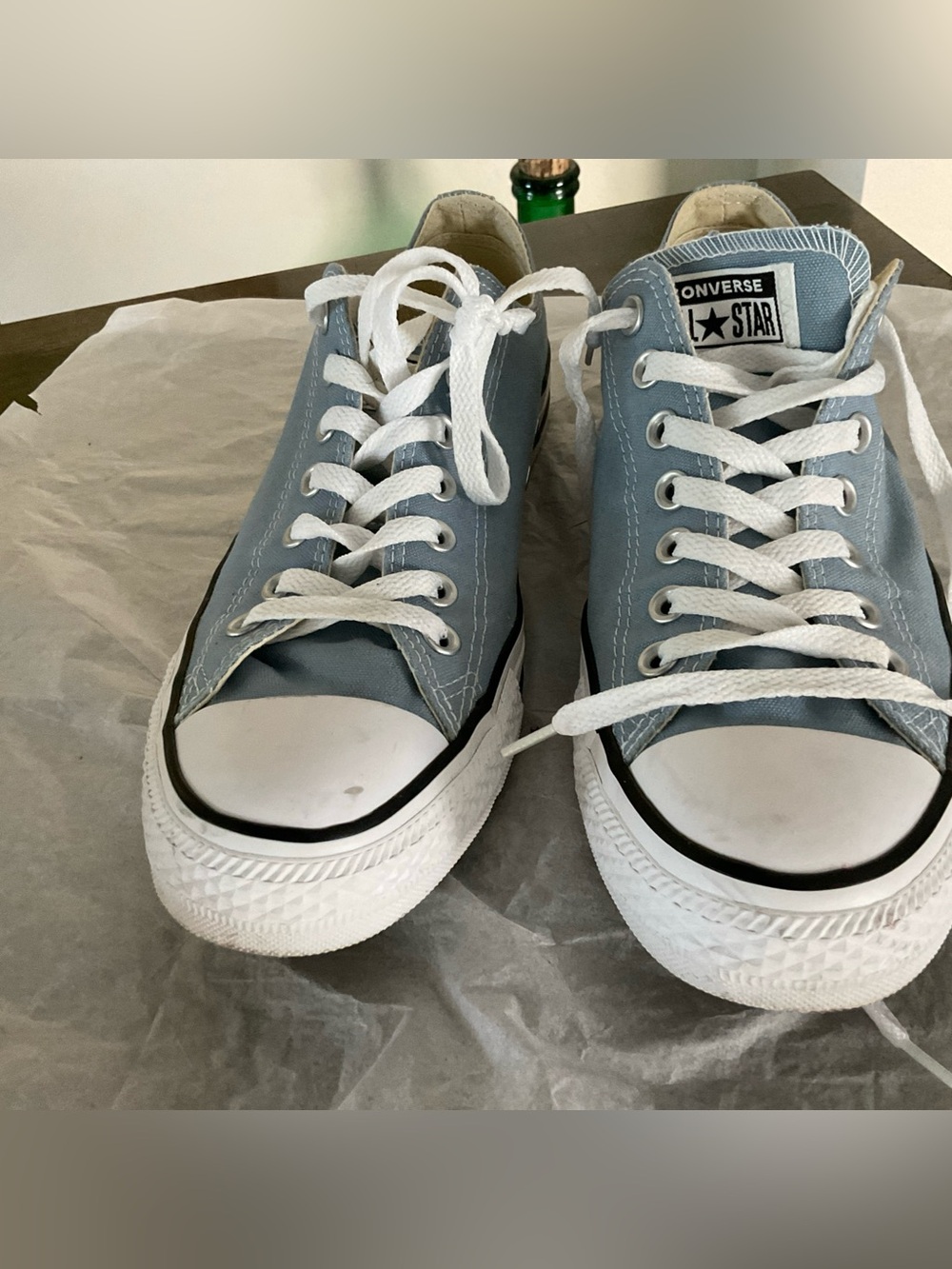 Converse All Star Womens light Blue. Sneakers Sz 10.5